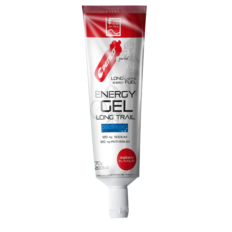 Energetický gel LONG TRAIL TUBA 70g Malina - Počet ks: 1