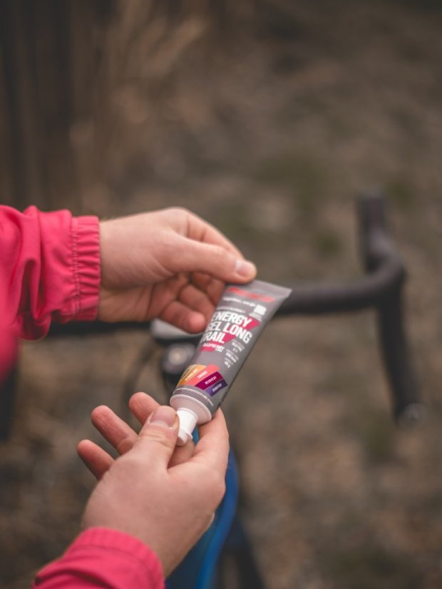 Energetický gel LONG TRAIL TUBA 70g Malina - Počet ks: 1