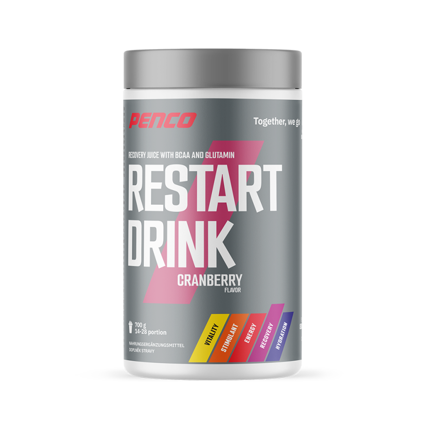 Regeneračný nápoj RESTART DRINK Brusnica - Veľkosť balenia: 3500g