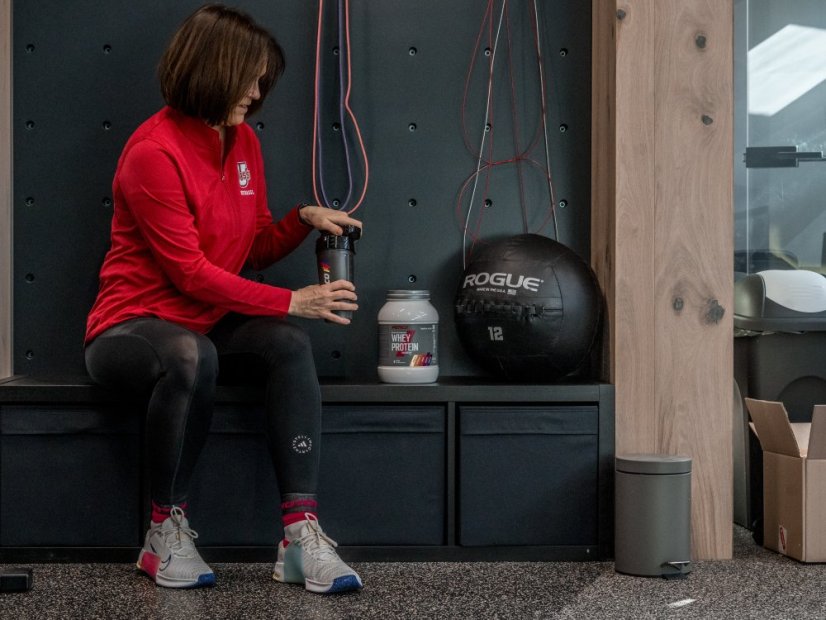 Protein drink Whey protein Raspberry