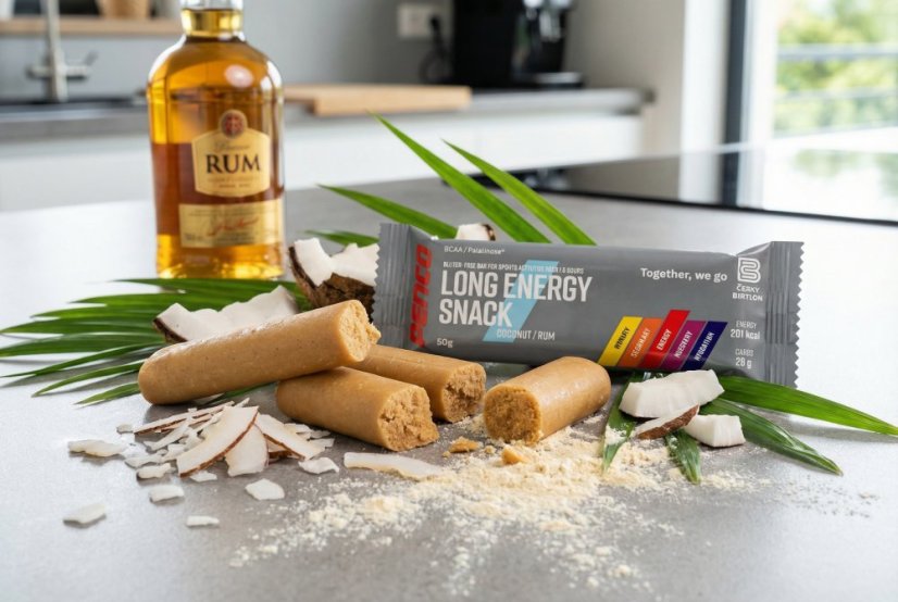 Energetická tyčinka LONG ENERGY 50g Rum & Kokos - Počet ks: 1