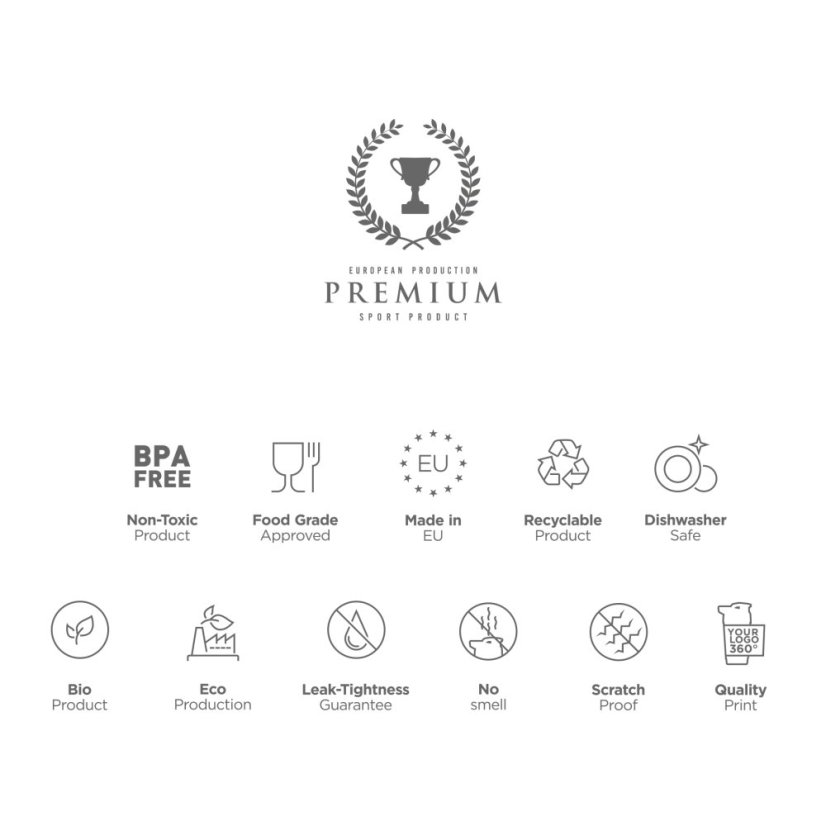 PENCO Shaker X 700ml Black