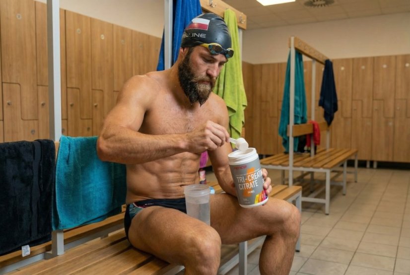 Kreatin nápoj Tricreatine Citrate 500g Pomeranč