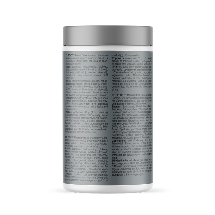 Ionic drink MINERAL DRINK 900g Lemon