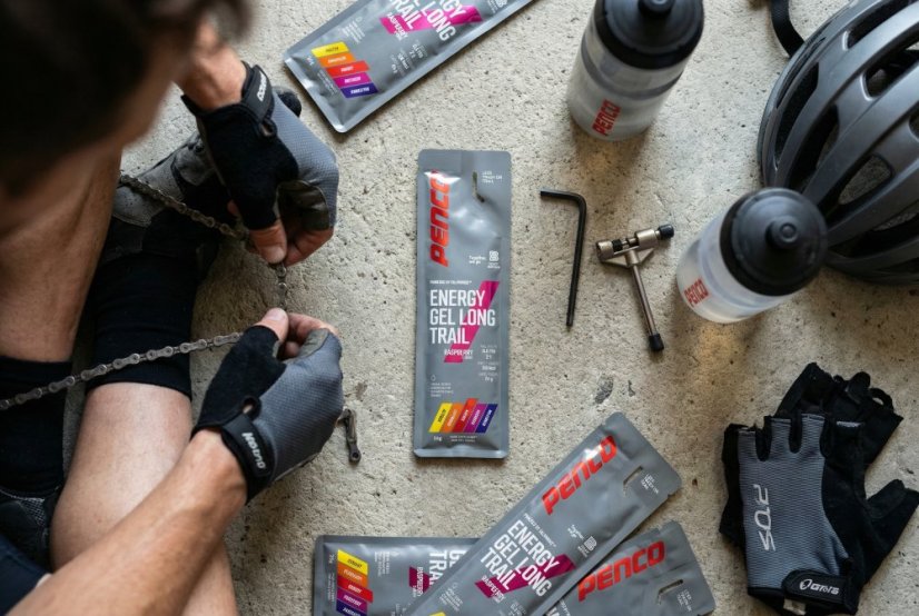 LONG TRAIL Energy Gel 35g Raspberry - Number of pcs: 25