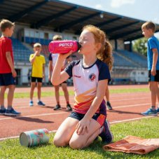 Iontový nápoj JUNIOR SPORT DRINK 700g Jahoda & Banán