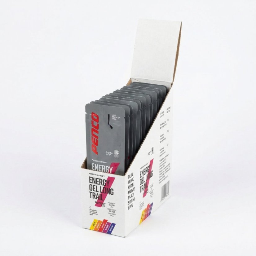 LONG TRAIL Energy Gel 35g Raspberry - Number of pcs: 25