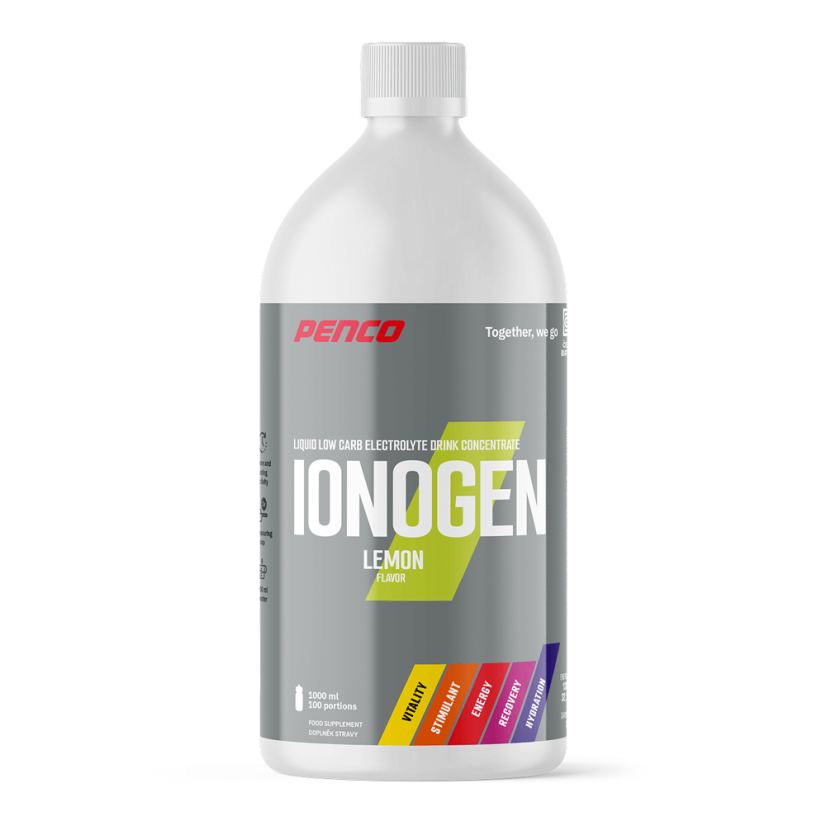 Tekutý Iontový nápoj IONOGEN 1000ml - Příchuť: Citrón