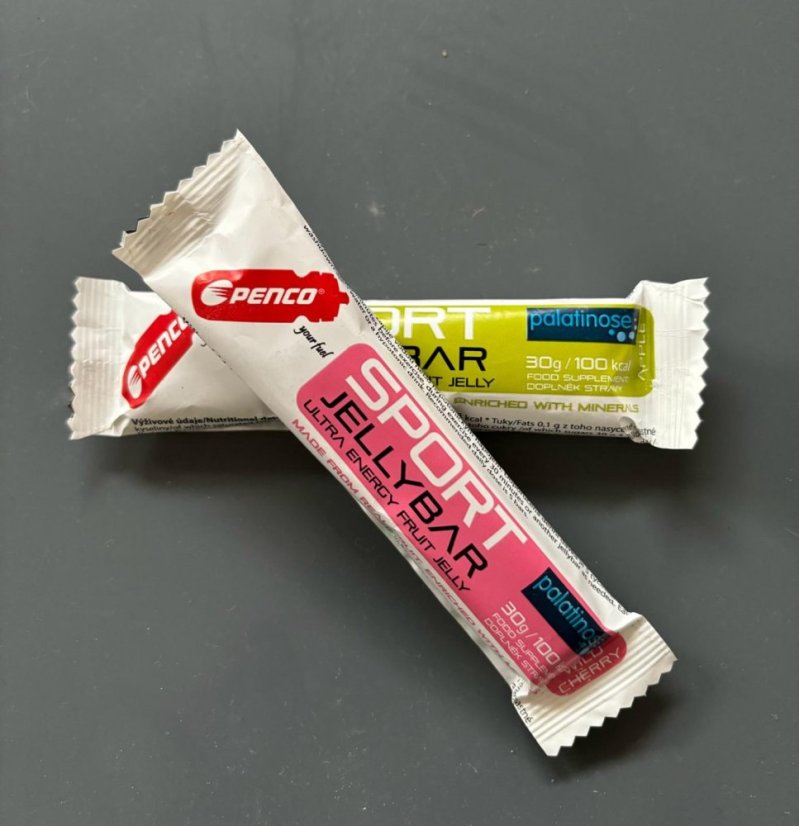 Energetická tyčinka SPORT JELLYBAR 30g Zelené jablko - Počet ks: 20