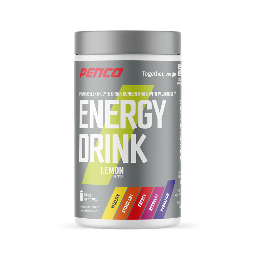 Iontový nápoj ENERGY DRINK Citron - Velikost balení: 900g