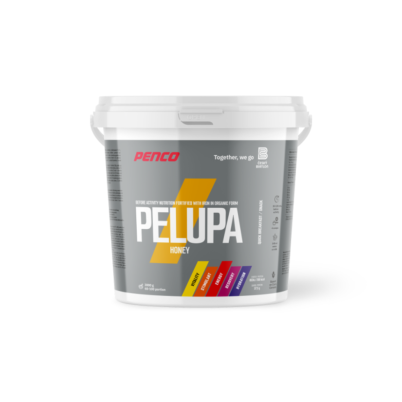 Bezlepková kaše PELUPA Med - Velikost balení: 3000g