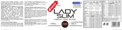 Koktejl na hubnutí LADY SLIM 420g Čokoláda
