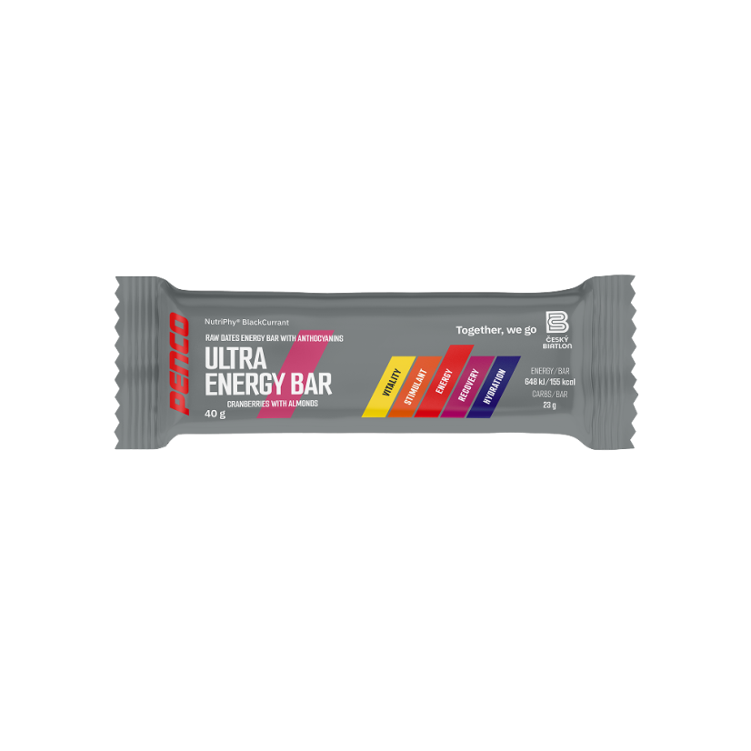 Energy bar ULTRA ENERGY BAR 40g Cranberry - Number of pcs: 1