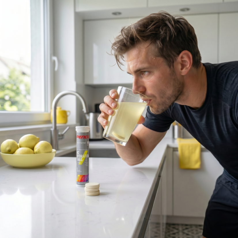 Rozpustné tablety AC HYDRATION TABS 20 tbl Citron 2+1