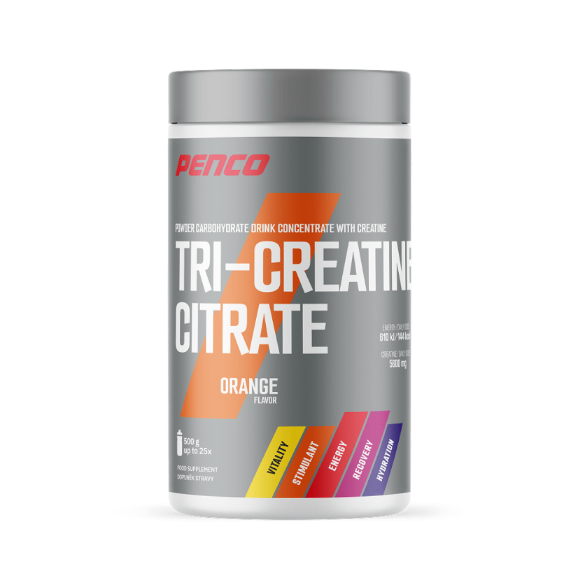 Kreatin nápoj Tricreatine Citrate 500g Pomeranč