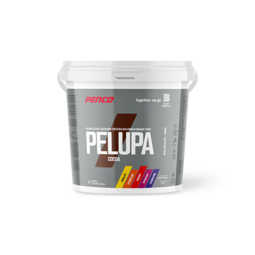 Bezlepková kaše PELUPA Kakao - Velikost balení: 3000g