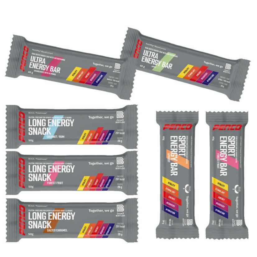 Testovací balíček 5+2 ENERGY BARS