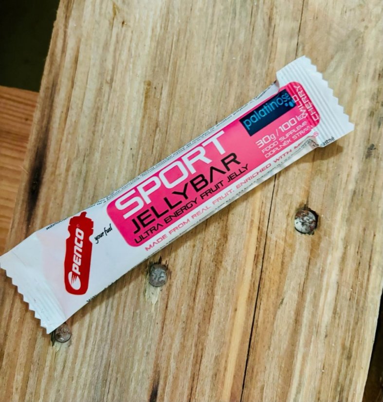Energetická tyčinka SPORT JELLYBAR 30g Višeň - Počet ks: 1
