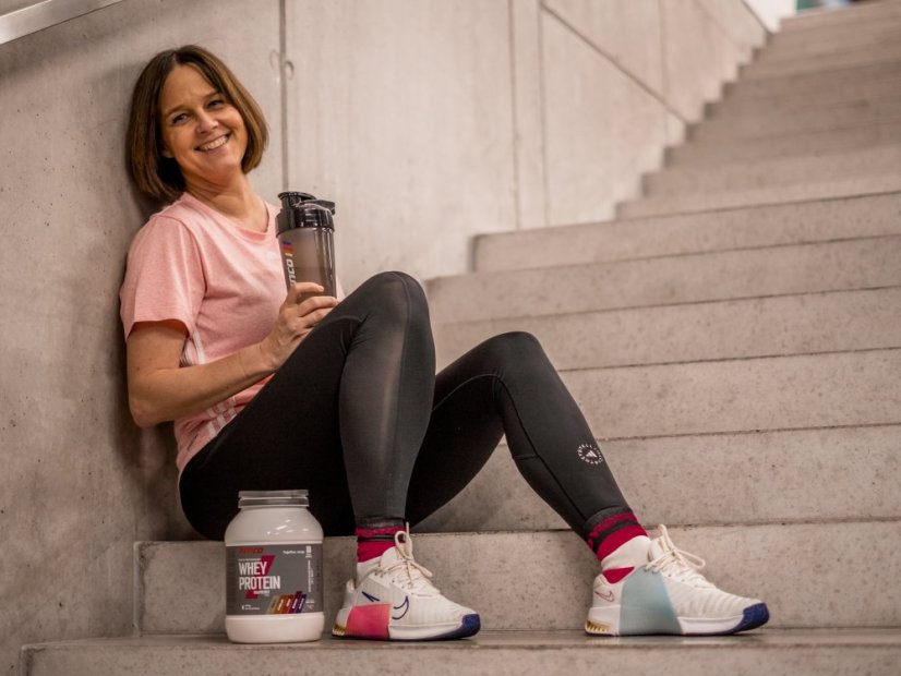 Protein drink Whey protein 1000g Raspberry