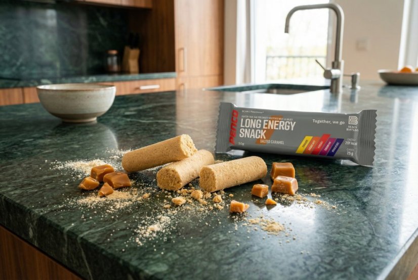 Energy bar LONG ENERGY SNACK 50g Salted Caramel - Number of pcs: 1