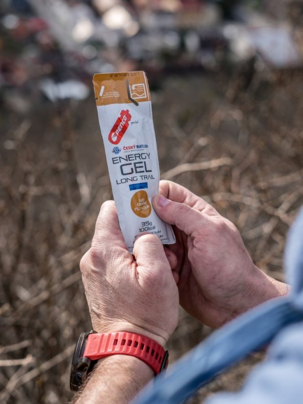 Energetický gel LONG TRAIL 35g Slaný karamel - Počet ks: 1