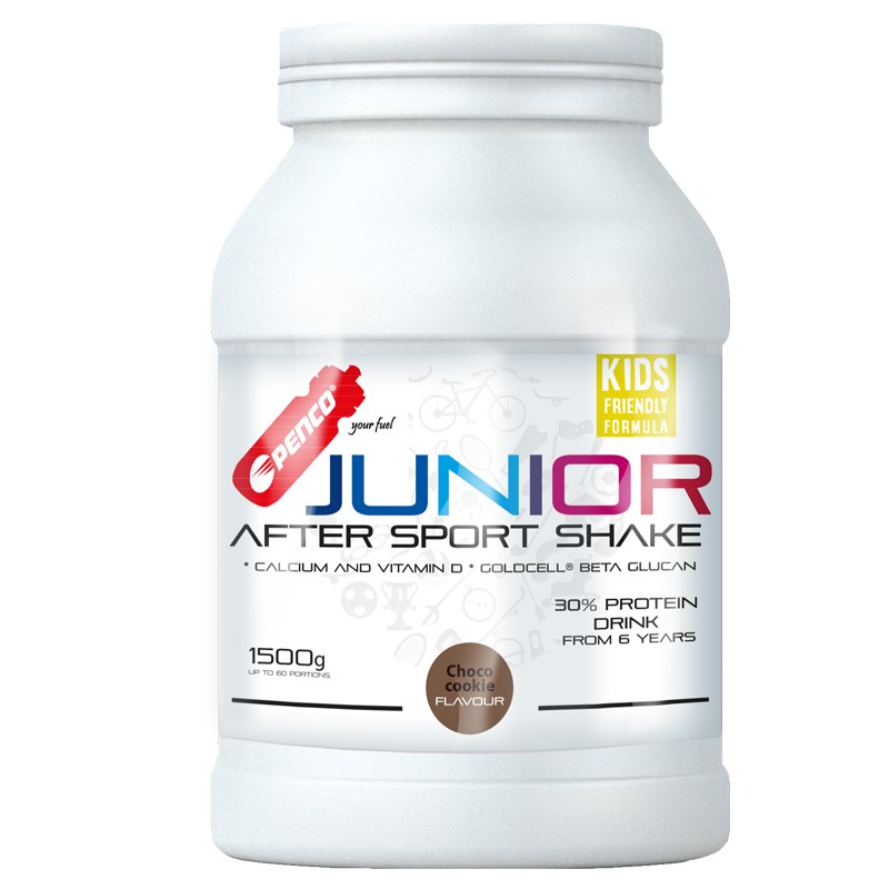 Regenerační drink JUNIOR AFTER SPORT Choco cookie - Velikost balení: 1500g