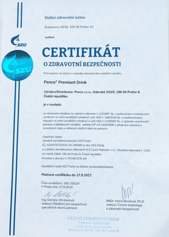 Povzbuzující nápoj pro děti PREMIANT DRINK Fantasy fruit