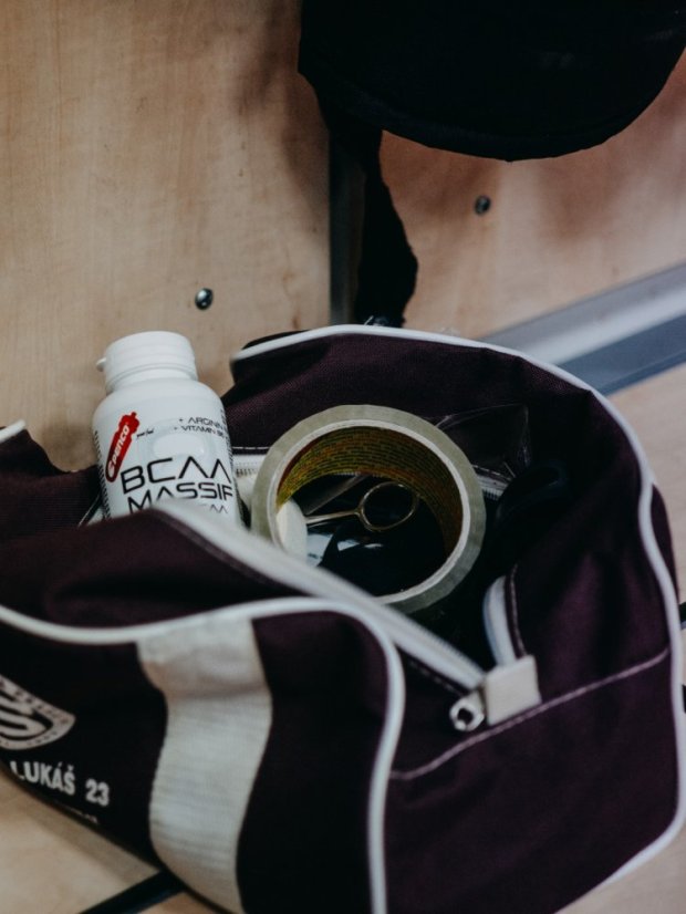 Aminokyseliny BCAA MASSIF 120 tobolek