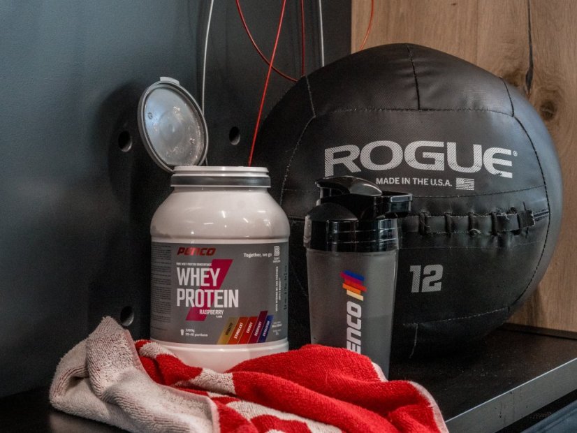 Protein drink Whey protein 1000g Raspberry