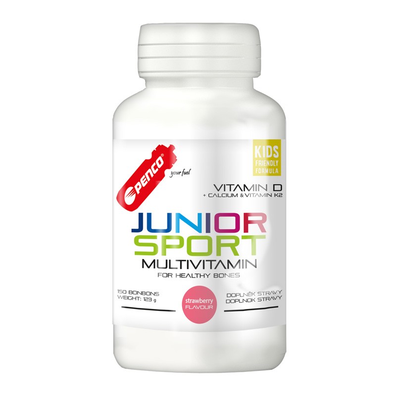 JUNIOR SPORT MULTIVITAMIN 150 bonbónů Jahoda